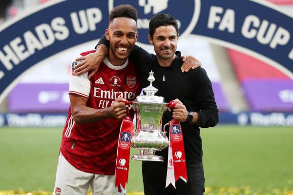 อาร์เตต้ามั่นใจ Aubameyang จะต่อสัญญากับปืนโต