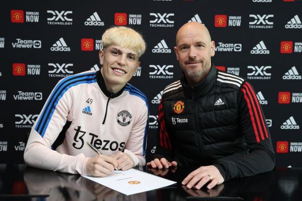 Alejandro Garnacho เซ็นสัญญาระยะยาวฉบับใหม่กับแมนยู